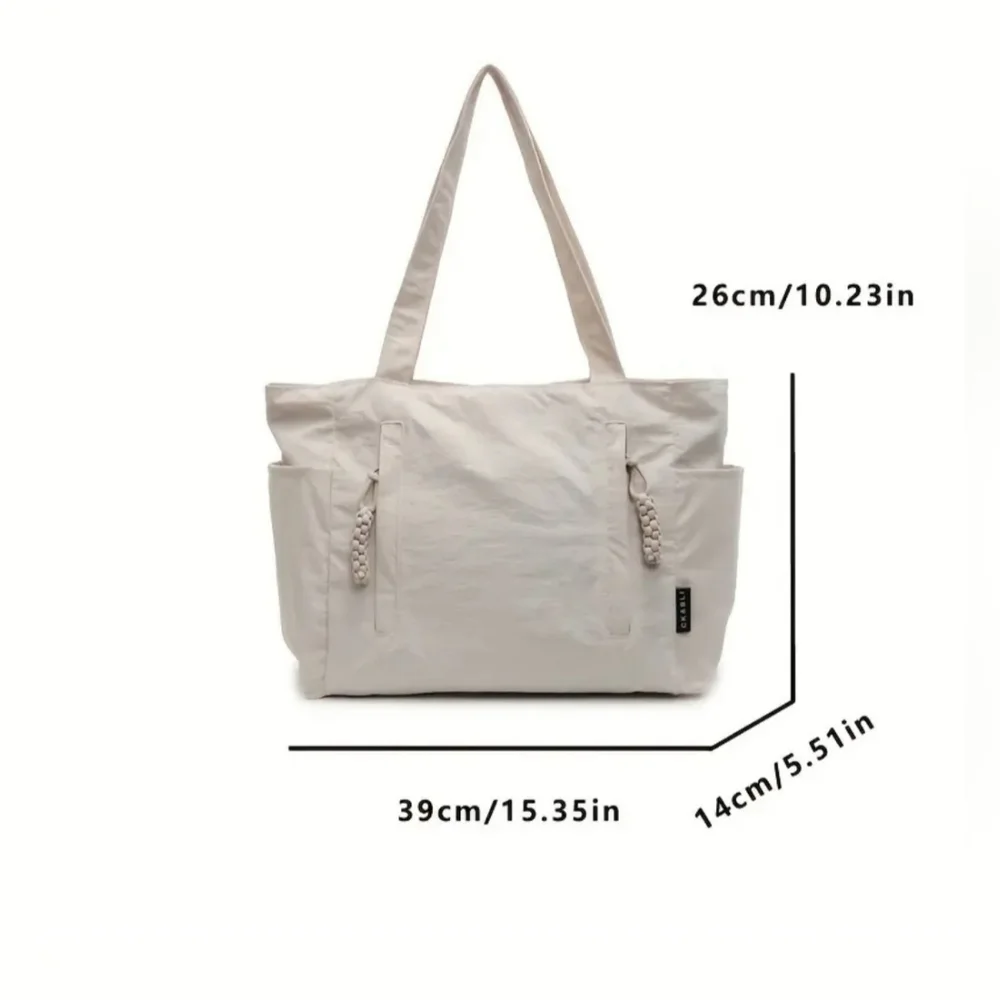 Unbranded Nylon Tan Tote Bag - Picture 7 of 9